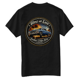 Slow and Low Califas Stilo バックプリントTシャツ Tシャツ