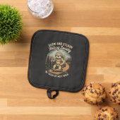 Slow and Steady Hiking Society Funny Sloth Hike Lo 鍋敷き (トップダウン)