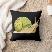 Slow and Steady Snail-Calm Everyday Comfort Décor クッション (ブランケット)