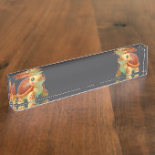 Slow but Growing デスクネームプレート (側面)