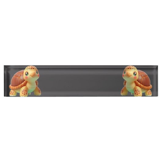 Slow but Growing デスクネームプレート (正面)