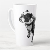 Slow Comes Easy カフェラテマグ (左アングル)