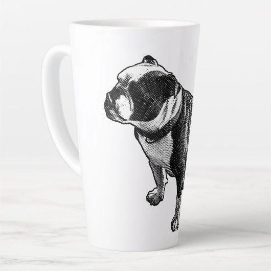 Slow Comes Easy カフェラテマグ (左アングル)