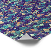 Slow delivery - Hidden 3D print ポスター (角)