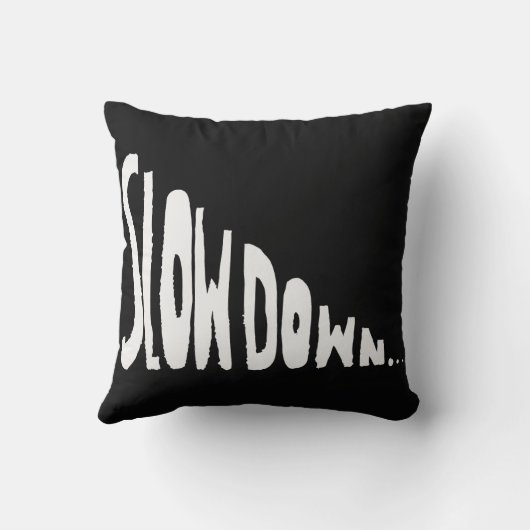 Slow down クッション (裏面)