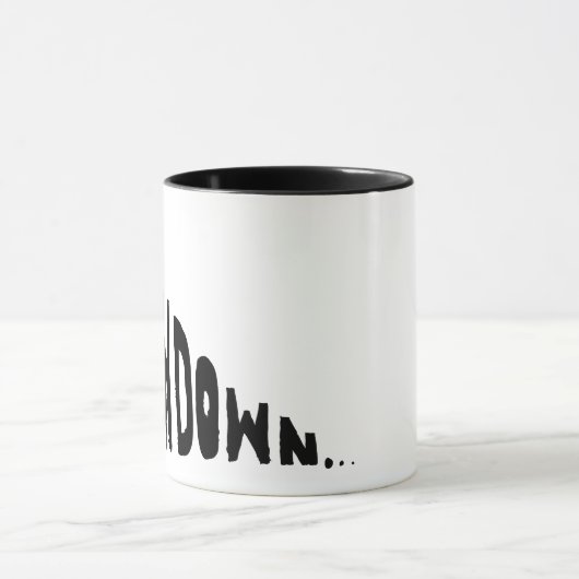 Slow down マグカップ (中央)