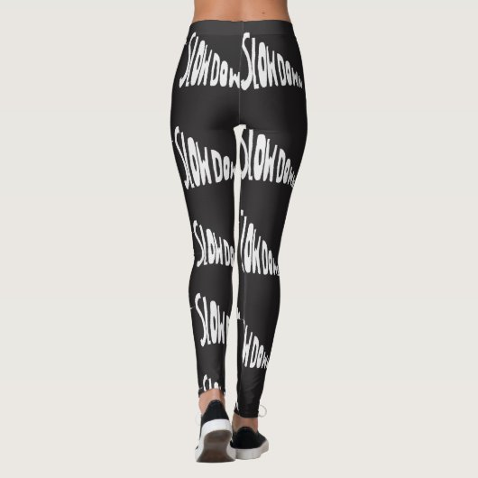 Slow down レギンス (裏面)