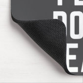 Slow Feet Don't Eat Baseball マウスパッド (コーナー)