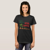 Slow Growth Real Change – Personal Growth Illustra Tシャツ (正面フル)