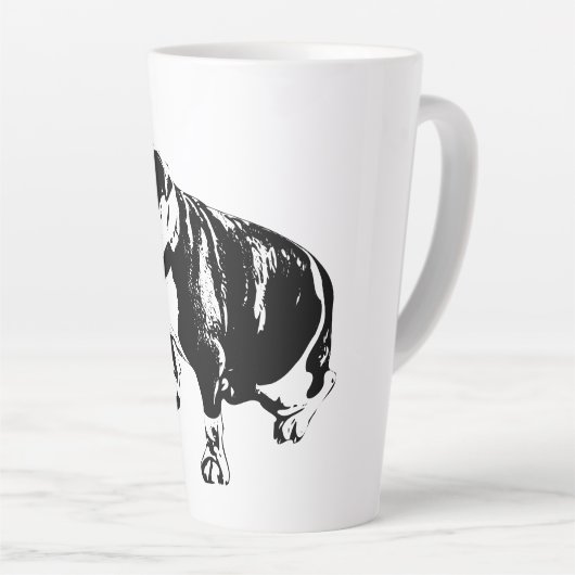 Slow Is Natural カフェラテマグ (右アングル)