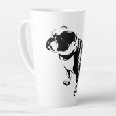 Slow Is Natural カフェラテマグ (左アングル)