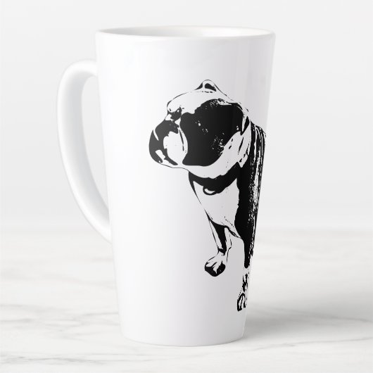 Slow Is Natural カフェラテマグ (左アングル)