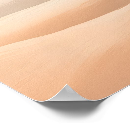 Slow Living Inspirational Quote ポスター (角)