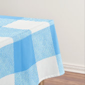 Slow-Living Summer Sky Check テーブルクロス (インサイチュ)