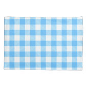 Slow-Living Summer Sky Check 枕カバー (裏面-左)