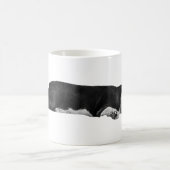 Slow Morning, Lazy Bulldog コーヒーマグカップ (中央)