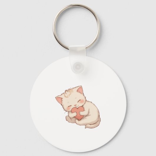 Slow Progress Is Still Progress – Calm Minimal キーホルダー (裏面)