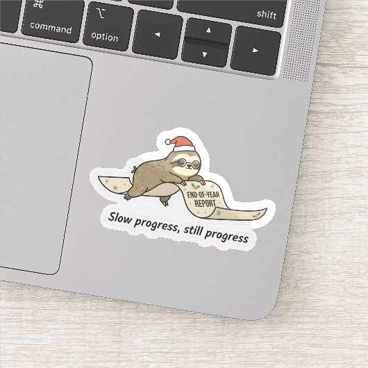 Slow Progress Still Progress Sloth Sticker  シール (詳細)