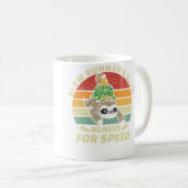 Slow Runners Club Funny Sloth Running Team コーヒーマグカップ (正面右)