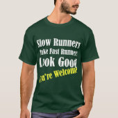 Slow Runners Make Fast Runners Look Good boy Tシャツ (正面)
