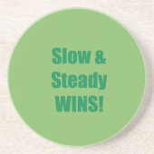 Slow & Steady WINS! コースター (正面)