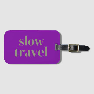 Slow Travel ラゲッジタグ