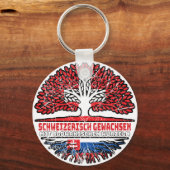 Slowakei Schweizer Baum Wurzel キーホルダー (裏面)