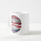 slowakei slowak Österreichisch Österreich Baum コーヒーマグカップ (正面左)