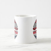 slowakei slowak Österreichisch Österreich Baum コーヒーマグカップ (中央)