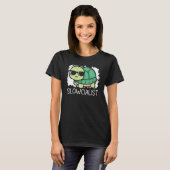 Slowcialist Turtle   Tortoise Marine Biology Tシャツ (正面フル)