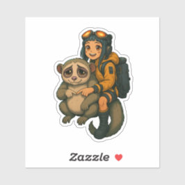 Slowlorris & Waifu Cyberpunk SRYcoinステッカー シール