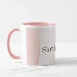 Slowly Becoming Poetic Quote Coffee Mug | Soft Pin マグカップ