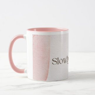 Slowly Becoming Poetic Quote Coffee Mug | Soft Pin マグカップ