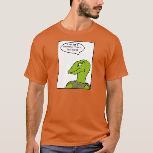 Slowpoke Turtle Tシャツ(白い背景) Tシャツ