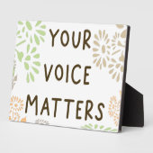 SLPおもしろいオフィスデコール；テーブルトッププラーク フォトプラーク (側面)