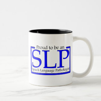 SLPがあること誇りを持った ツートーンマグカップ
