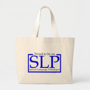 SLPがあること誇りを持った ラージトートバッグ