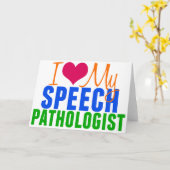 SLPが大好き カード (黄色い花)