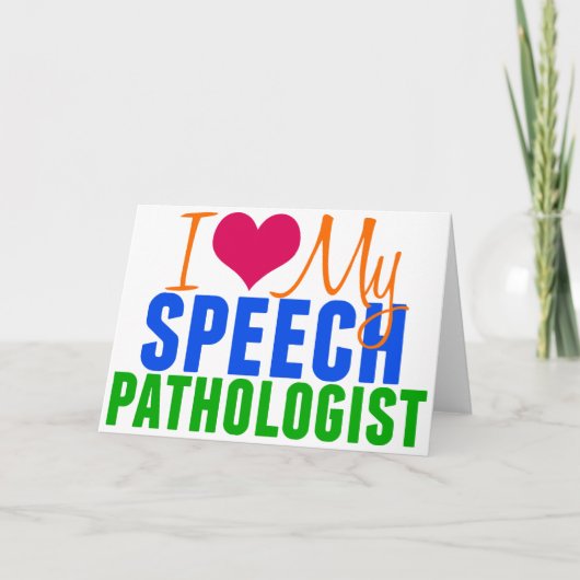 SLPが大好き カード (正面)