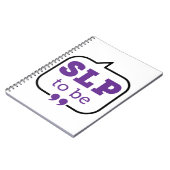 SLPが将来の言語病理学者になる ノートブック (左側)