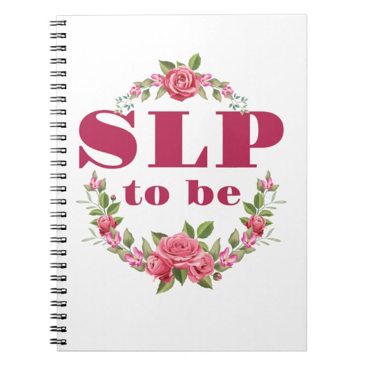 SLPが将来の言語病理学者になる ノートブック (正面)