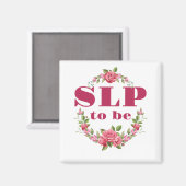 SLPが将来の言語病理学者になる マグネット (正面/裏面)