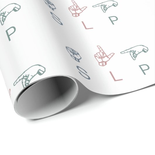 SLPのパーソナライズされた言語病理医の認識 ラッピングペーパー (ロールコーナー)