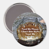 SLPのワニは私をかまない マグネット (正面/裏面)