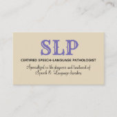 SLPカスタム名刺 名刺 (正面)