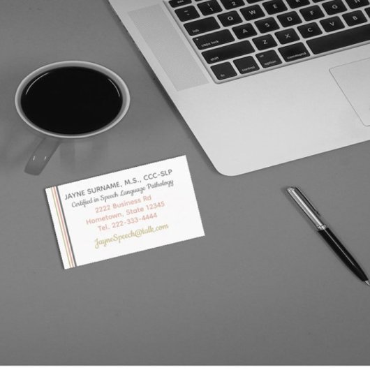 SLPカード!音声セラピー名刺 名刺