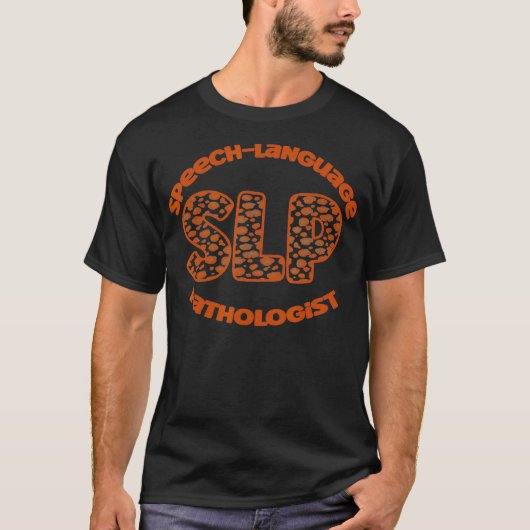 SLPセラピストの言語病理医 Tシャツ (正面)