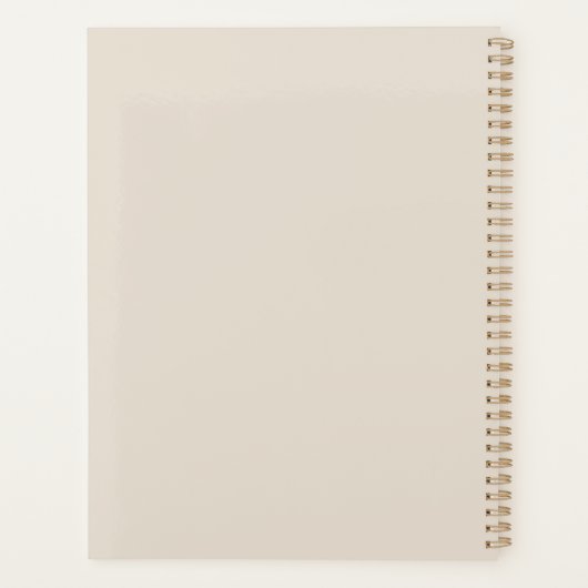 SLPパーソナライズされた言語病理医ギフト プランナー手帳 (裏面)