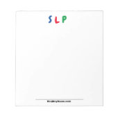 SLPメモ帳 ノートパッド (正面)