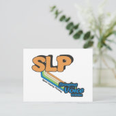 SLP内部で音声を出す ポストカード (スタンド正面)